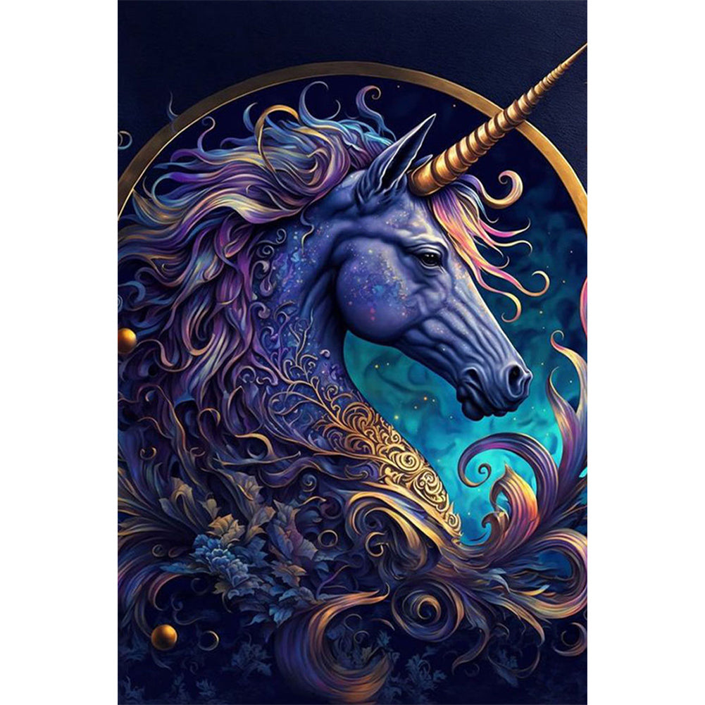 Fantasy Unicorn - Full Square Drill Diamond Painting 40*60CM