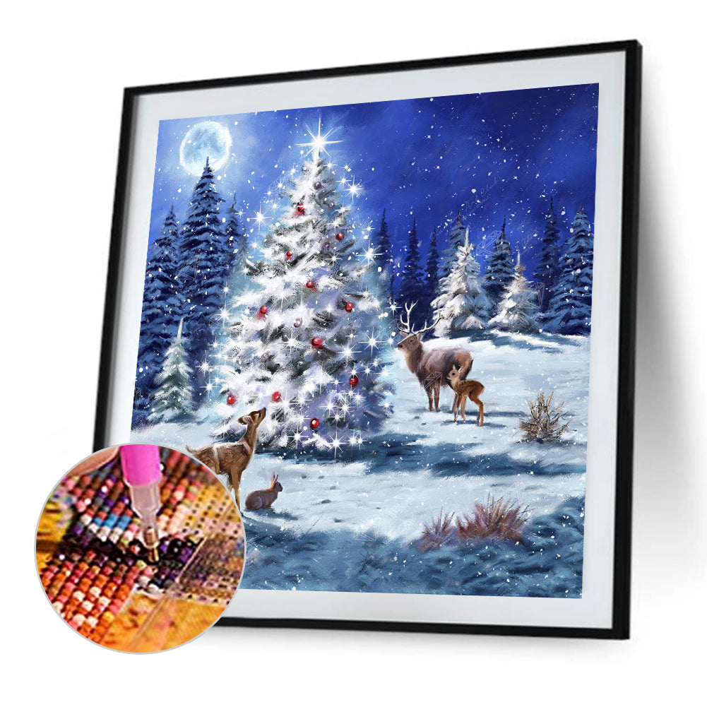 Christmas Tree - Full Square Drill Diamond Painting 40*40CM