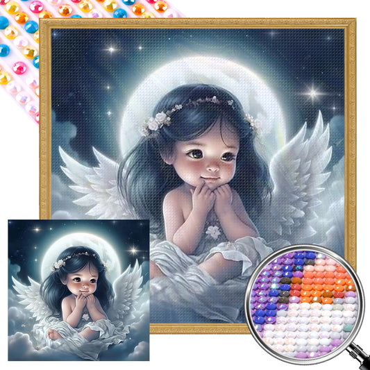 Little Angel - Full AB Round Drill Diamond Painting 40*40CM