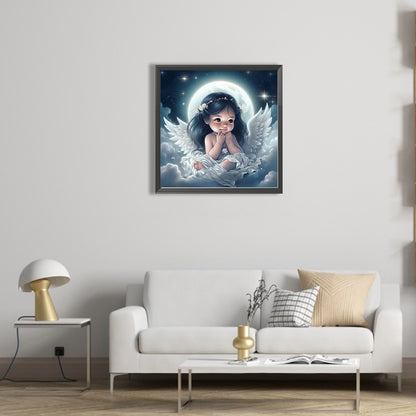 Little Angel - Full AB Round Drill Diamond Painting 40*40CM