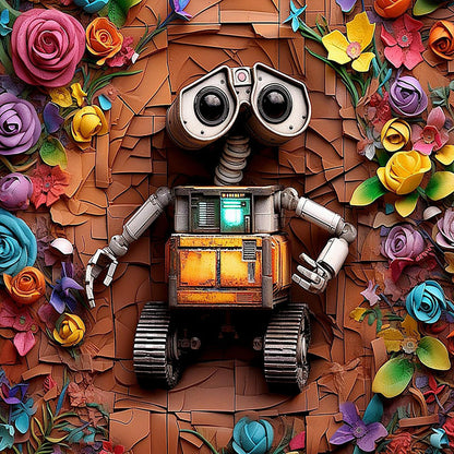 Robot Mobilization - Full Round Drill Diamond Painting 30*30CM