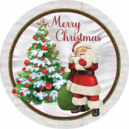 Santa Claus - Full Round Drill Diamond Painting 30*30CM