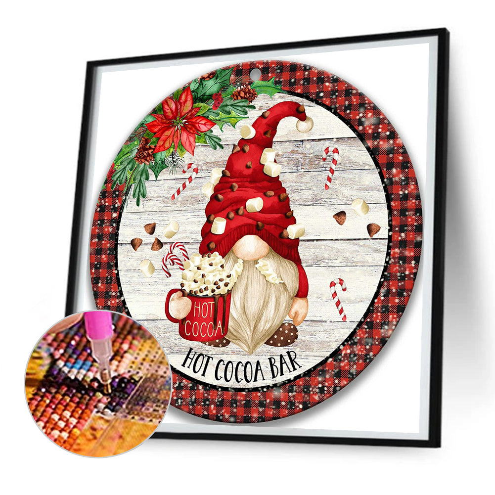 Christmas Gnome - Full Round Drill Diamond Painting 30*30CM