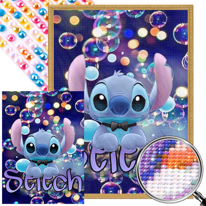 Stitch - Full AB Round Drill Diamond Painting 40*55CM