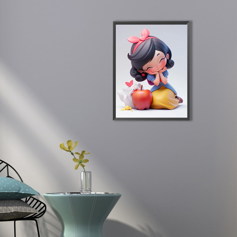 Disney Princess Snow White - Full Round Drill Diamond Painting 40*50CM