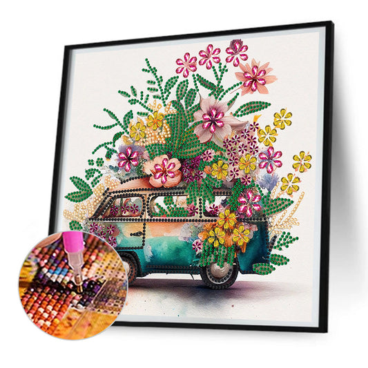 Floats -  Special Shaped Drill Diamond Painting 30*30CM