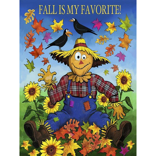 Scarecrow - Full Round Drill Diamond Painting 30*40CM