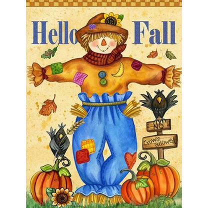 Scarecrow - Full Round Drill Diamond Painting 30*40CM
