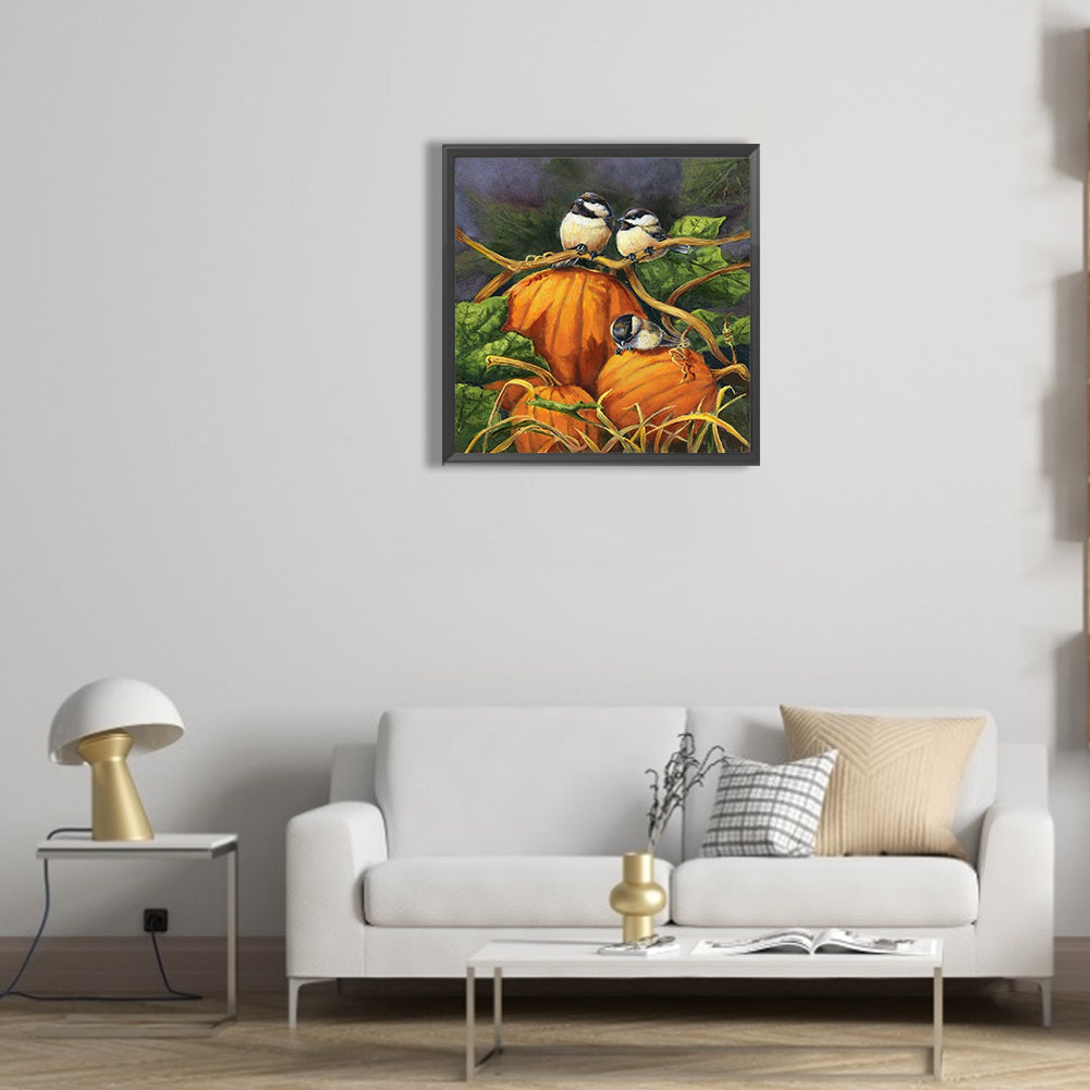 Harvest Of Melons And Fruits - Full Round Drill Diamond Painting 30*30CM