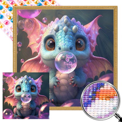 Bubble Wyvern - Full AB Round Drill Diamond Painting 40*40CM