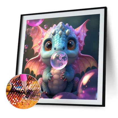 Bubble Wyvern - Full AB Round Drill Diamond Painting 40*40CM