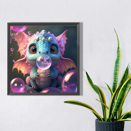 Bubble Wyvern - Full AB Round Drill Diamond Painting 40*40CM