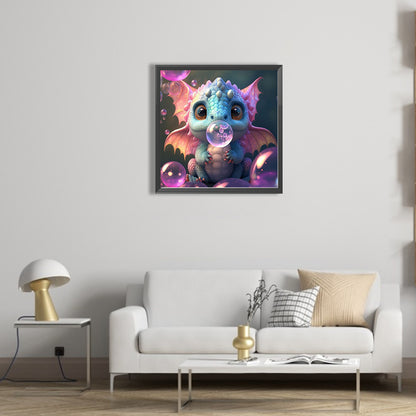 Bubble Wyvern - Full AB Round Drill Diamond Painting 40*40CM