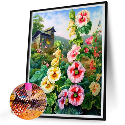 Garden Flowers - Full AB Round Drill Diamond Painting 40*50CM