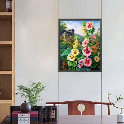 Garden Flowers - Full AB Round Drill Diamond Painting 40*50CM