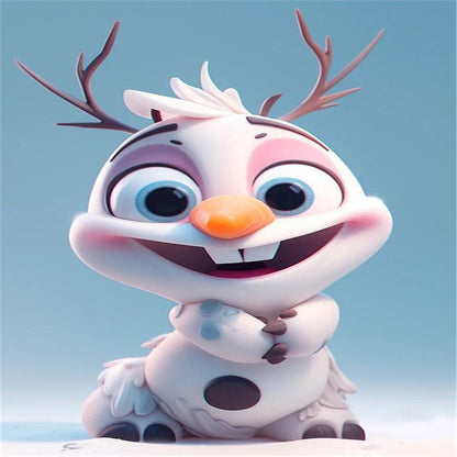 Frozen - Olaf - Full Square Drill Diamond Painting 20*30CM