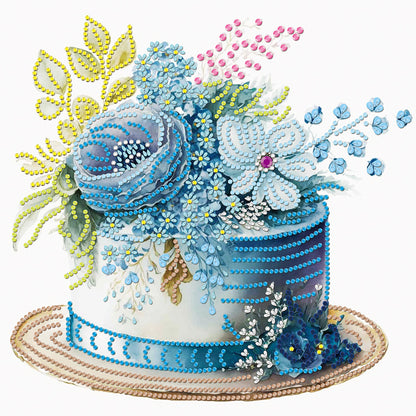 Cake - Special Shaped Drill Diamond Painting 30*30CM