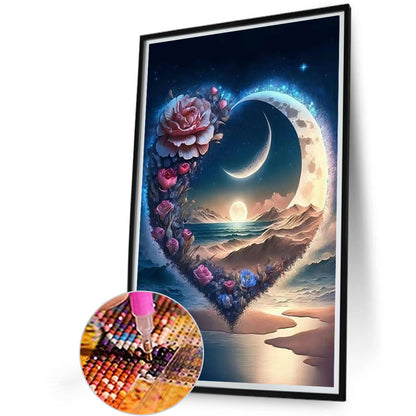 Love Flowers - Full AB Round Drill Diamond Painting 40*60CM