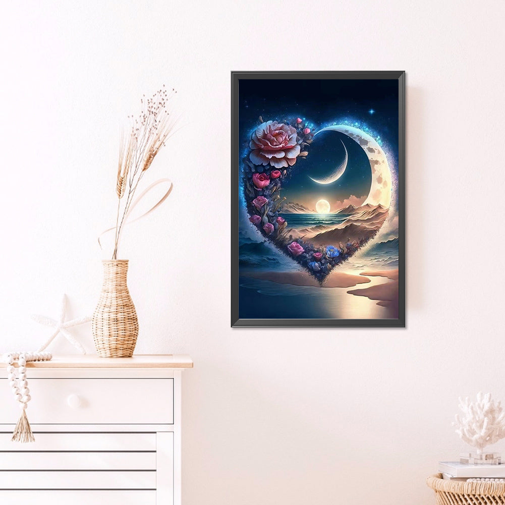 Love Flowers - Full AB Round Drill Diamond Painting 40*60CM