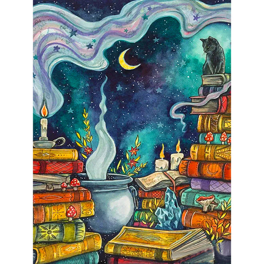 Institute Of Experimental Magic - Full Round Drill Diamond Painting 30*40CM