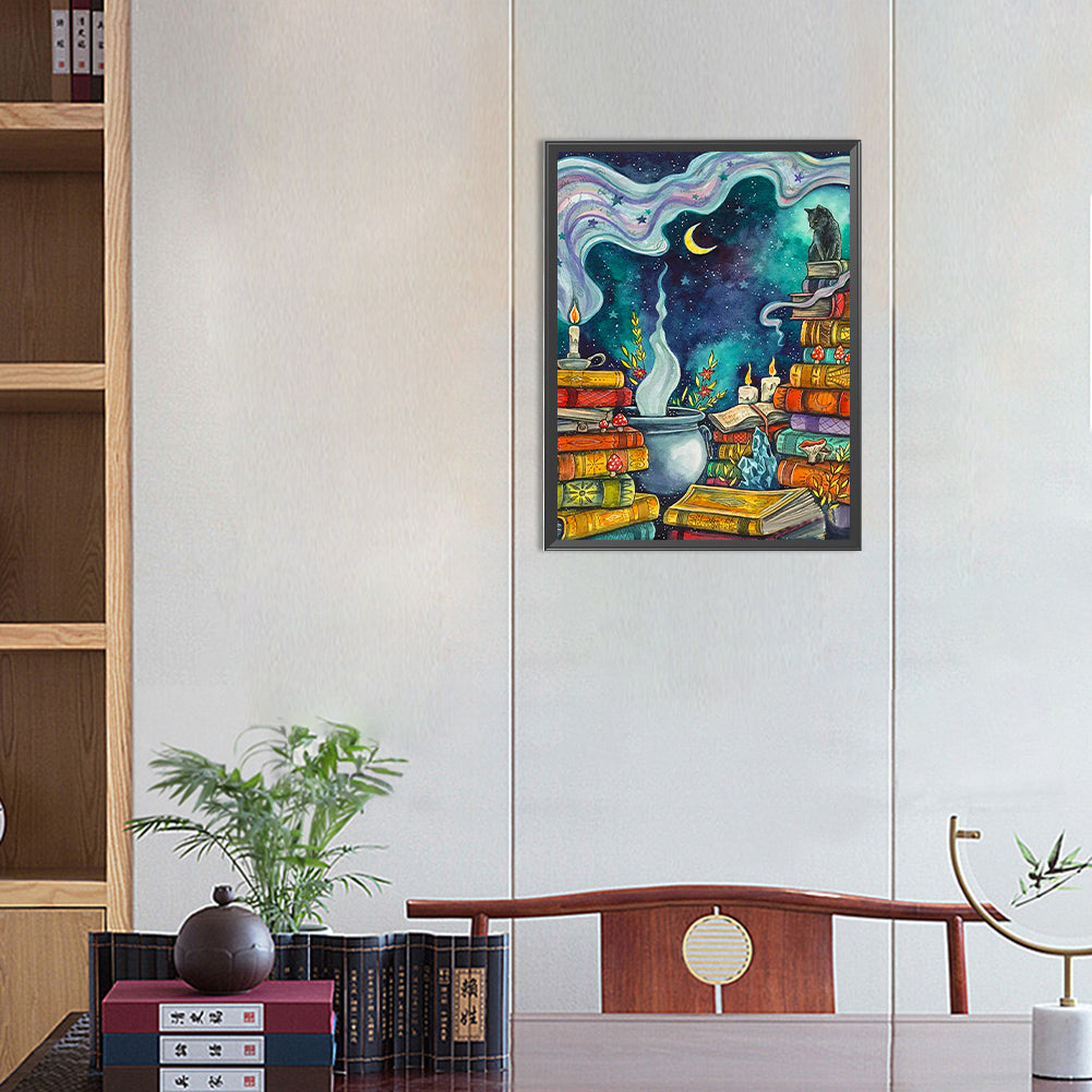 Institute Of Experimental Magic - Full Round Drill Diamond Painting 30*40CM