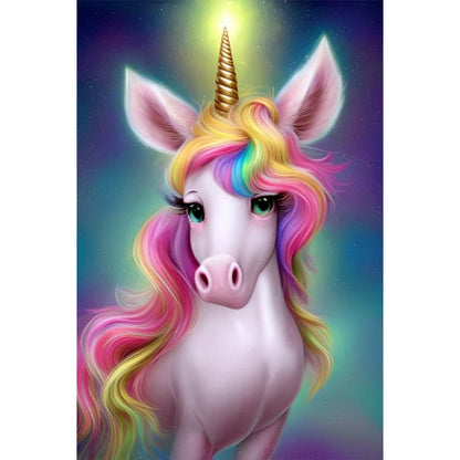 Unicorn - Full AB Round Drill Diamond Painting 40*60CM