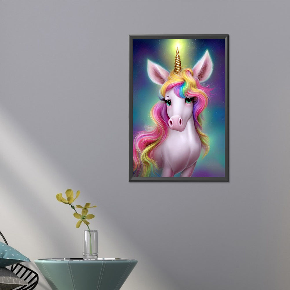 Unicorn - Full AB Round Drill Diamond Painting 40*60CM
