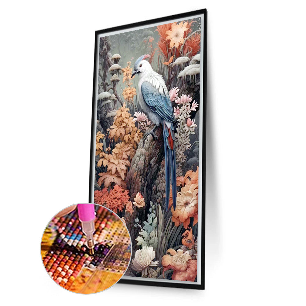 Forest Bird - Full AB Round Drill Diamond Painting 40*70CM