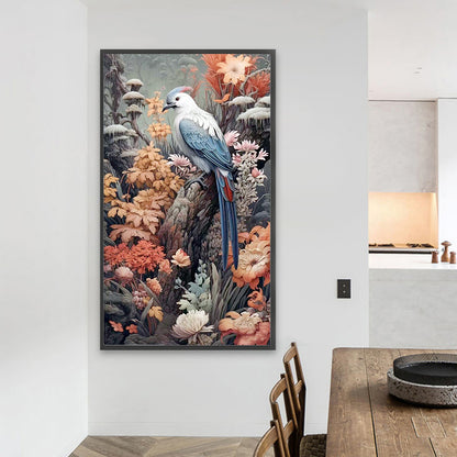 Forest Bird - Full AB Round Drill Diamond Painting 40*70CM
