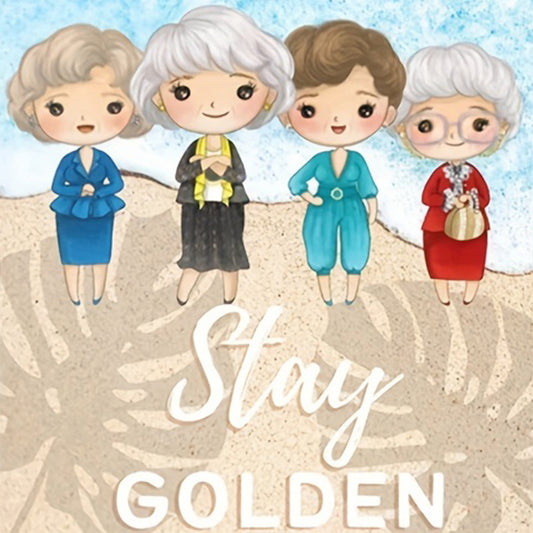 Sisterhood - Full Round Drill Diamond Painting 30*30CM