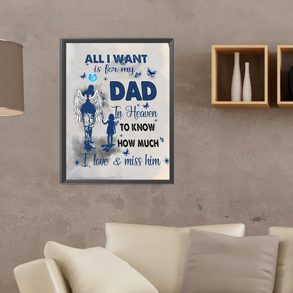 Confession To Parents - Full Round Drill Diamond Painting 30*40CM
