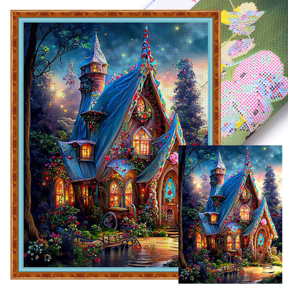 Dream Tree House - 11CT Stamped Cross Stitch 50*65CM