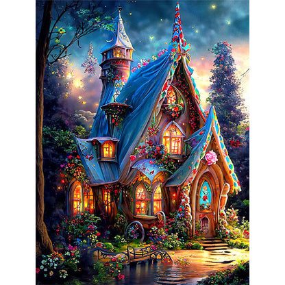 Dream Tree House - 11CT Stamped Cross Stitch 50*65CM