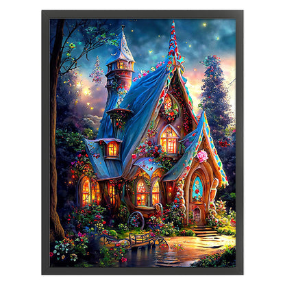 Dream Tree House - 11CT Stamped Cross Stitch 50*65CM