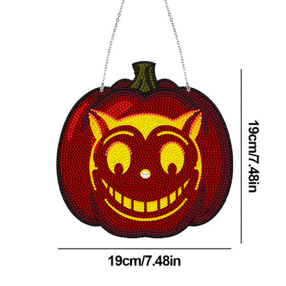 DIY Diamond Dots Art Sunflower Animal Home Garden Decor (Pumpkin Cat)