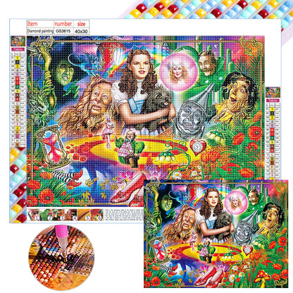 Wizard Of Oz - Full Square Drill Diamond Painting 40*30CM