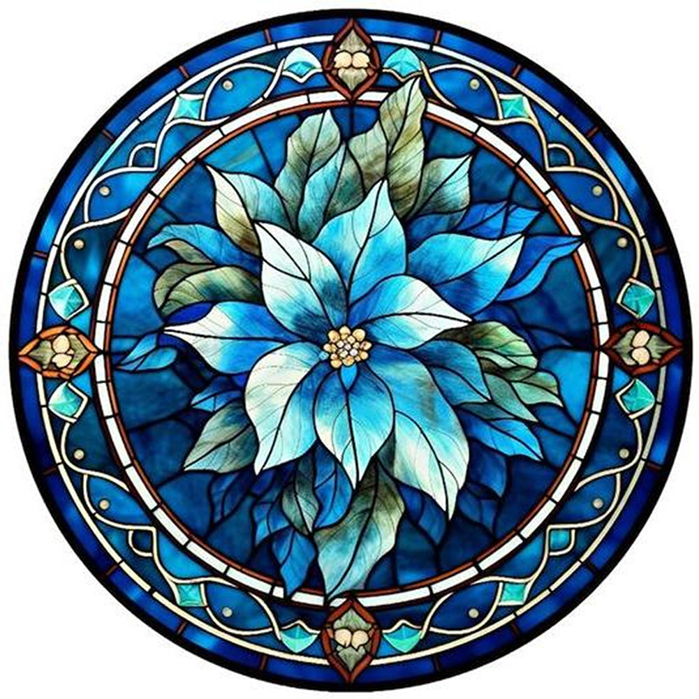 Glass Painting - Full AB Round Drill Diamond Painting 40*40CM