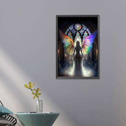 Angel Girl - Full AB Round Drill Diamond Painting 40*60CM