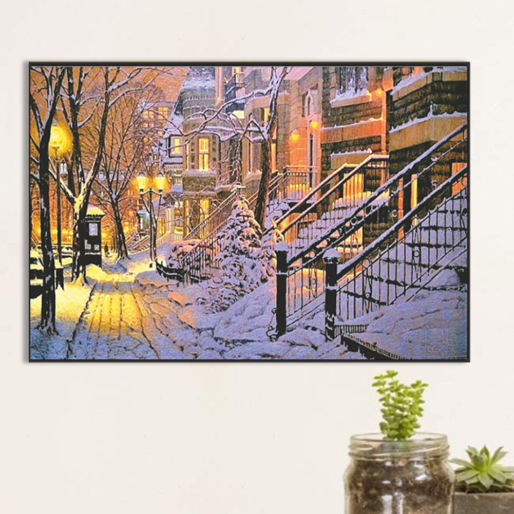 Landscape - Full AB Round Drill Diamond Painting 60*40CM