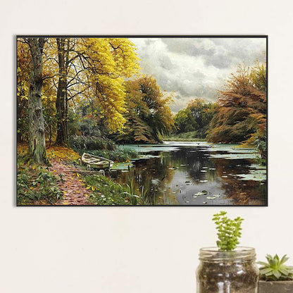 Landscape - Full AB Round Drill Diamond Painting 60*40CM