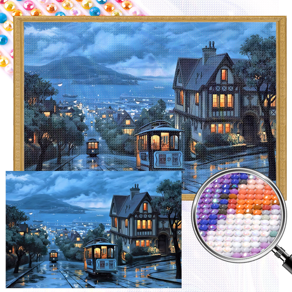 Landscape - Full AB Round Drill Diamond Painting 60*40CM