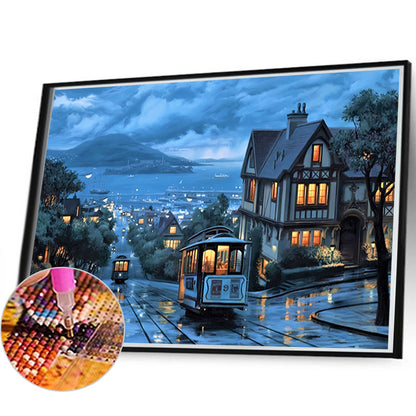 Landscape - Full AB Round Drill Diamond Painting 60*40CM