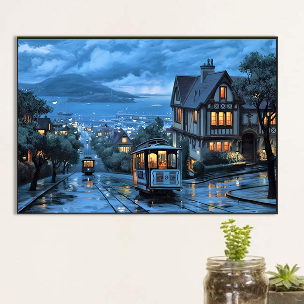 Landscape - Full AB Round Drill Diamond Painting 60*40CM