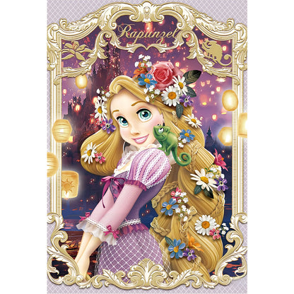 Disney Rapunzel - Full AB Round Drill Diamond Painting 50*70CM