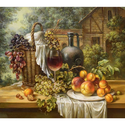 Autumn Harvest Gift - Full AB Round Drill Diamond Painting 45*40CM