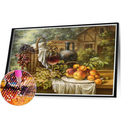 Autumn Harvest Gift - Full AB Round Drill Diamond Painting 45*40CM