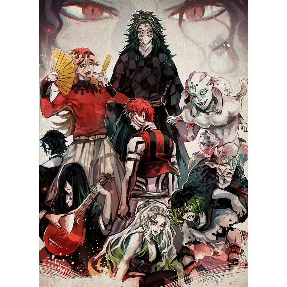 Demon Slayer Blade - Full Round Drill Diamond Painting 40*55CM