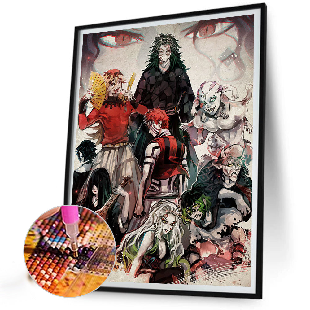 Demon Slayer Blade - Full Round Drill Diamond Painting 40*55CM