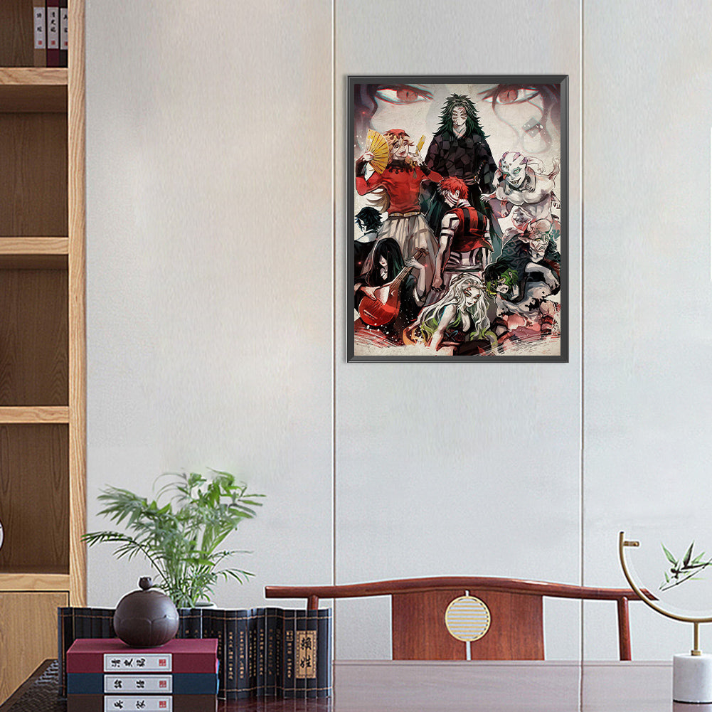 Demon Slayer Blade - Full Round Drill Diamond Painting 40*55CM