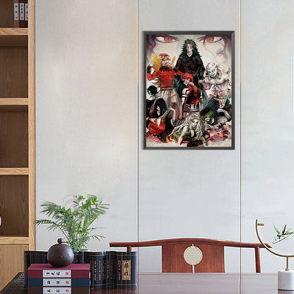 Demon Slayer Blade - Full Round Drill Diamond Painting 40*55CM